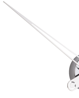 Hodiny Dizajnové nástenné hodiny Future Time FT9650CH Hands chrome 60cm