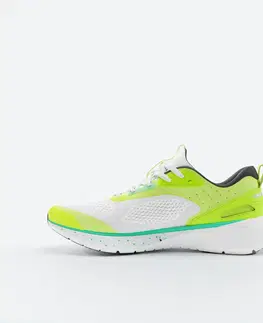 pánske tenisky Pánska bežecká obuv Jogflow 190.1 bielo-žltá