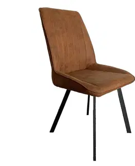 Čalúnené stoličky Stolička Fay Brown Xpa1815-64