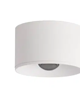 Vonkajšie stropné svietidlá Zambelis Vonkajšie LED svetlá S134 Ø 6,5 cm, pieskovo-biela