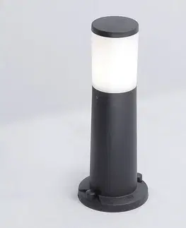 Vonkajšie stojanové svietidlá Fumagalli Amelia LED lampa s podstavcom, CCT, čierna, výška 40 cm