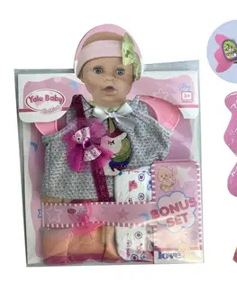 Hračky bábiky MAC TOYS - Topík s krídlami a sukňou pre bábiku 40-43 cm