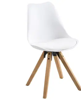 Plastové stoličky Stolička white 2 ks