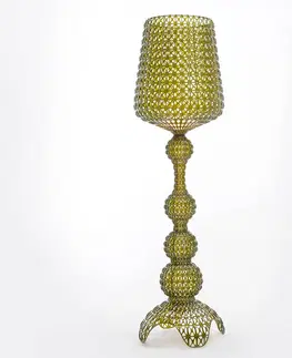 Stojacie lampy Kartell Kartell Kabuki – stojaca LED lampa, zelená
