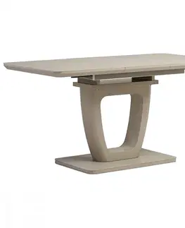 Jedálenské stoly Rozkladací jedálenský stôl HT-430 Biela