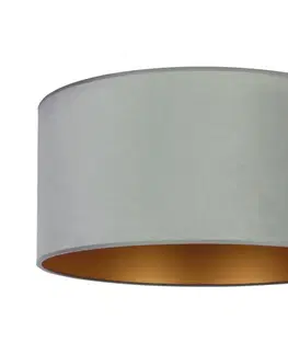 Svietidlá   - Stropné svietidlo ROLLER 3xE27/15W/230V pr. 60 cm svetlozelená/zlatá 