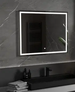 Kúpeľňa MEXEN - Miko zrkadlo s osvetlením 100 x 80 cm, LED 600 9819-100-080-611-00