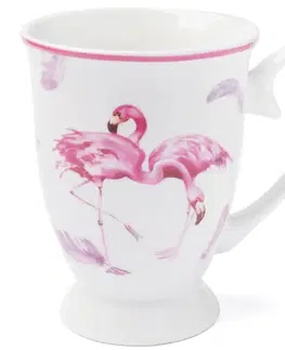 Dekorácie a bytové doplnky Flamingo hrnček na nôžke 320ml nbch