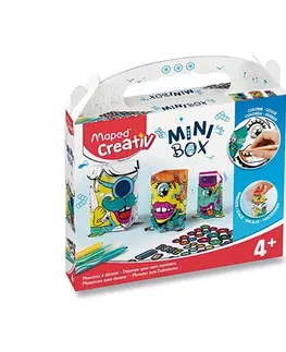 Kreatívne a výtvarné hračky MAPED - SadaCREATIV Mini Box Príšerky