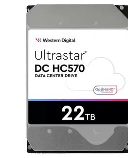 Pevné disky WD Ultrastar  Pevný disk DC HC570 22 TB SATA SE 0F48155