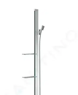 Sprchy a sprchové panely HANSGROHE - Unica'E Sprchová tyč 1500 mm, so sprchovou hadicou, chróm 27645000