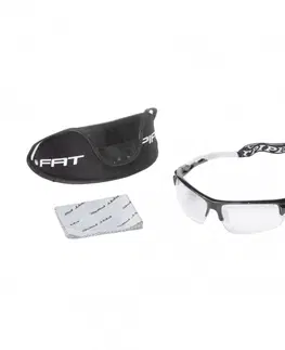 Doplnky na florbal FATPIPE brýle Protective Senior - čierne