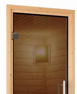 Sauny Interiérová fínska sauna 196 x 196 cm Dekorhome