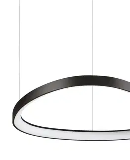 Svietidlá Ideal Lux Ideal Lux - LED Stmievateľný luster na lanku GEMINI LED/48W/230V pr. 61 cm čierna 