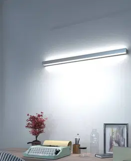Nástenné svietidlá MCJ Nástenné LED svetlo Mera, šírka 80 cm hliník 4000K