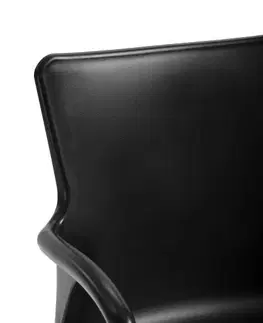 Stoličky Jedálenské kreslo ANA Rojaplast Čierna