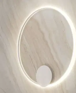Nástenné svietidlá Fabbian Fabbian Olympic LED svetlo 3 000K Ø 110 cm biela