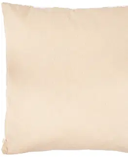Vankúše Vankúšik Lístky béžová, 45 x 45 cm