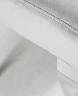 Lavice do jedálne LuxD Dizajnová lavica Rococo, 170 cm, sivá