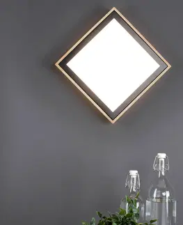Stropné svietidlá Eco-Light Stropné LED svetlo Solstar hranaté, 28,5 x 28,5 cm