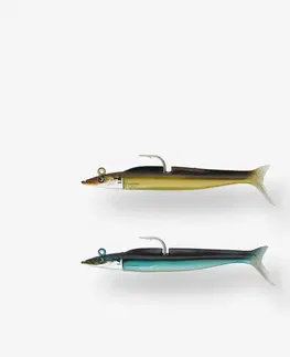 rybolov Súprava mäkkých umelých nástrah typu shad piesočnica Eelo 90 4 g Ayu/modrá