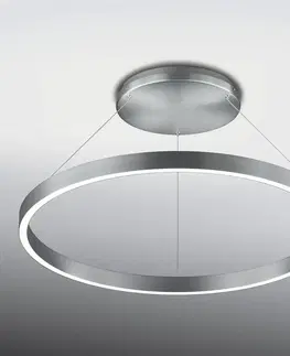 Stropné svietidlá Knapstein Kruhové stropné svietidlo LED v tvare kruhu - stmievateľné