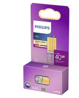 LED osvetlenie Philips SADA 2x LED Žiarovka Philips G9/3,5W/230V 2700K 