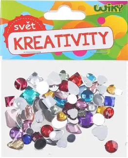 Kreatívne a výtvarné hračky WIKY - Diamant rôzne tvary a farby
