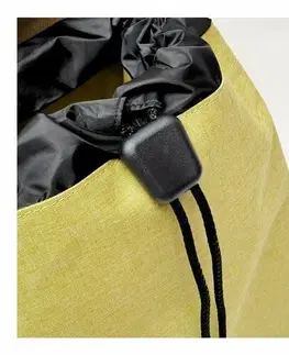 Nákupné tašky a košíky Rolser Nákupná taška na kolieskach Jet Tweed JOY, žltá