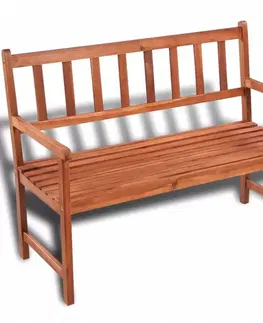 Záhradné lavice Záhradná lavička 120 cm z akáciového dreva
