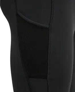 Pánske klasické nohavice Pánske elastické nohavice 3/4 Newline Core Knee Tights Men čierna - L