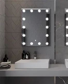 Kúpeľňa MEXEN - Dona zrkadlo s osvetlením 60 x 80 cm, LED 600 9818-060-080-611-00