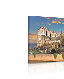 Obrazy mestá Obraz katedrála Notre Dame
