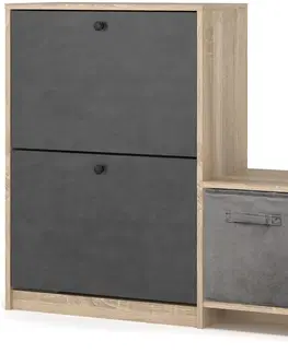 Úložné boxy NABBI Catamo skladací úložný box sivá