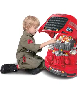Drevené hračky Buddy Toys BGP 5011 Detská dielňa automechanik Master motor