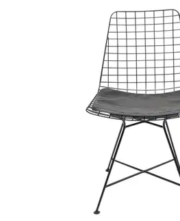 Stoličky Grid stolička čierna