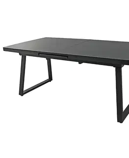 Jedálenské stoly Stôl Luton 80094DM čierny