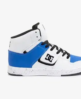 tenis Detská obuv na skateboard DC Shoes Cure modro-biela