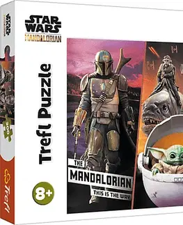 Hračky puzzle TREFL - Puzzle 300 - Tajomstvo Baby Yoda / Lucasfilm Star Wars The Mandalorian