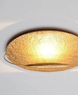 Stropné svietidlá Holländer Zlaté stropné LED svietidlo Trabant