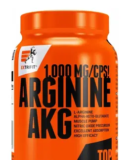 Anabolizéry a NO doplnky Arginine AKG 1000 mg - Extrifit  100 kaps.