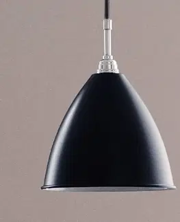 Závesné svietidlá GUBI GUBI Bestlite BL9 závesná lampa Ø16cm chróm/čierna