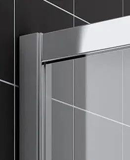 Sprchovacie kúty Kermi Cada XS /rohový vstup/ bezbariérové posuvné dvere 900x2000, číre sklo clean, profil strieborný lesk ĽAVÝ CKC2L09020VPK