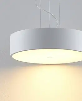 Závesné svietidlá Arcchio Arcchio Noabelle LED závesná lampa, biela, 40 cm