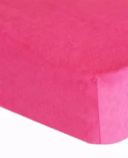 Plachty Forbyt, Prestieradlo, Froté Premium, ružové 100 x 200 cm
