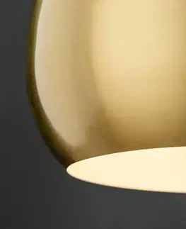 Svietidlá LuxD 21372 Dizajnová závesná lampa Giovani 3 zlatá závesné svietidlo