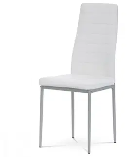 Jedálenské stoličky a kreslá Jedálenská stolička DCL-377 Autronic Biela