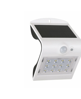 Svietidlá Greenlux LED Solárne nástenné svietidlo so senzorom LED/2W IP65 
