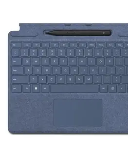 Klávesnice Klávesnica a pero Microsoft Surface Pro Signature ENG + Slim Pen 2, modrá 8X6-00118