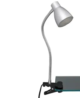 Lampy Briloner Briloner 2615-014P - LED Lampa s klipom GRIP LED/2,5W/230V strieborná 